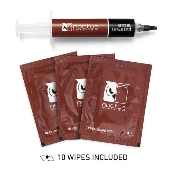 Noctua NT-H2 10g Thermal Compound Paste incl. 10 Cleaning Wipes