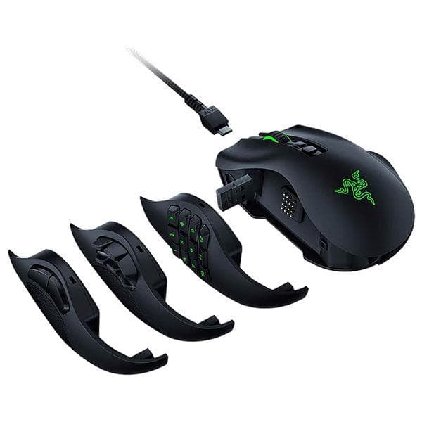 Razer Naga Pro Wireless Gaming Mouse (Black)