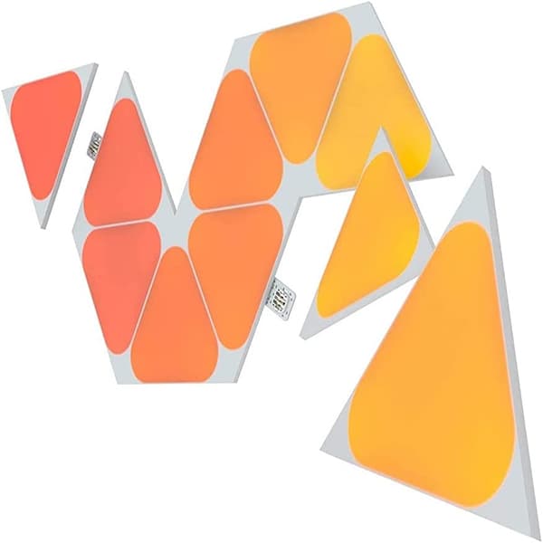 Nanoleaf Shapes Mini Triangles Light Panel Expansion Kit (10 Panels)