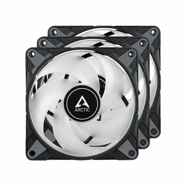 Arctic P12 PWM PST ARGB Cabinet Fan (Triple Pack)