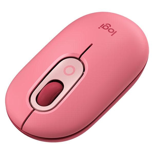 Logitech POP Mouse Wireless Silent Touch - Heartbreaker