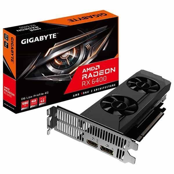 Gigabyte Radeon RX 6400 4GB Low Profile