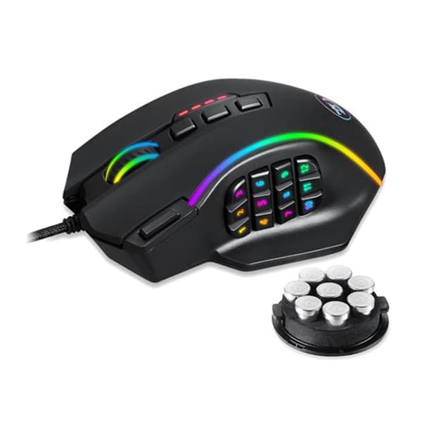 Redragon PERDICTION M901 K-2 RGB Wired PC Gaming Mouse with Weights