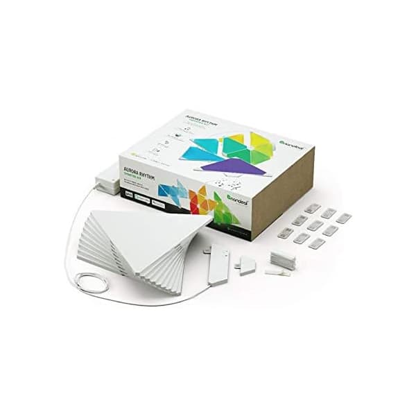 Nanoleaf Light Panels Smarter Kit - Rhythm Edition - (9 panels + 1 controller)