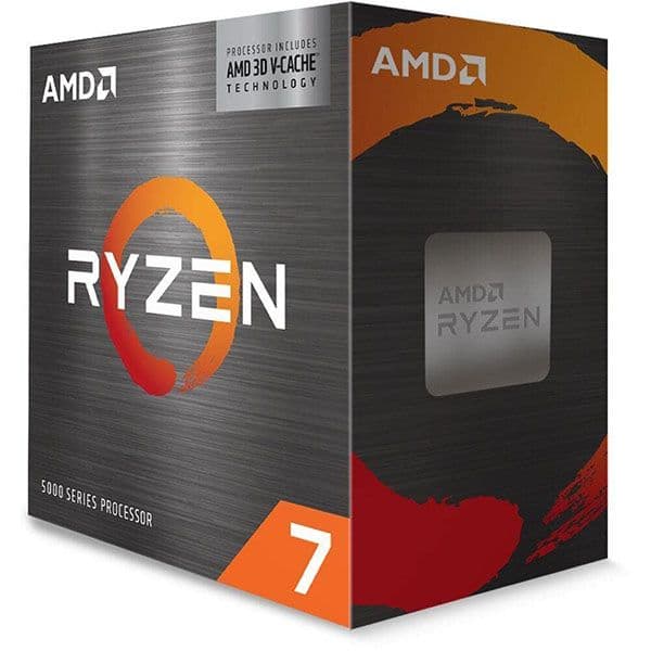 AMD Ryzen 7 5800X3D AM4 Desktop Processor (4.5 GHz / 8 Cores / 16 Threads)