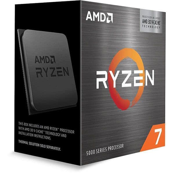 AMD Ryzen 7 5800X3D AM4 Desktop Processor (4.5 GHz / 8 Cores / 16 Threads)