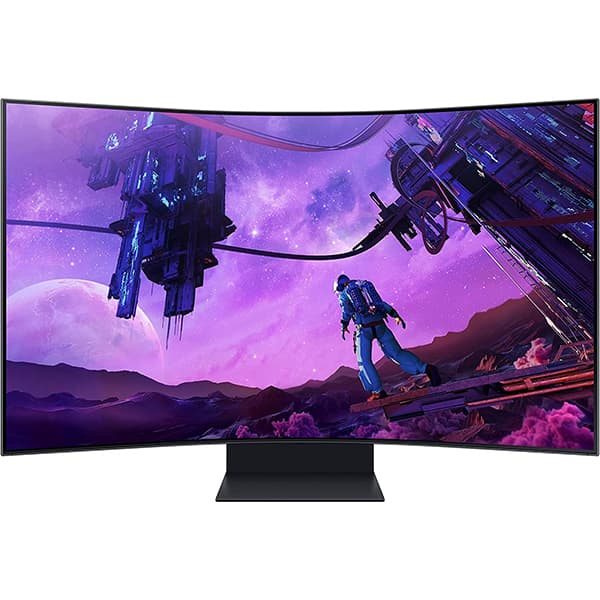 SAMSUNG Odyssey Ark 55-Inch Curved 4K UHD 165Hz 1ms (GTG) Quantum Mini-LED Gaming Monitor (LS55BG970NWXXL)