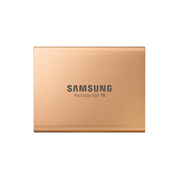 Samsung T5 500GB Portable SSD (Gold)