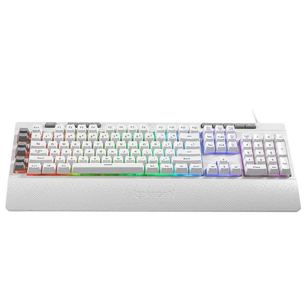 Redragon Shiva K512 White RGB Backlit Membrane Wired Gaming Keyboard