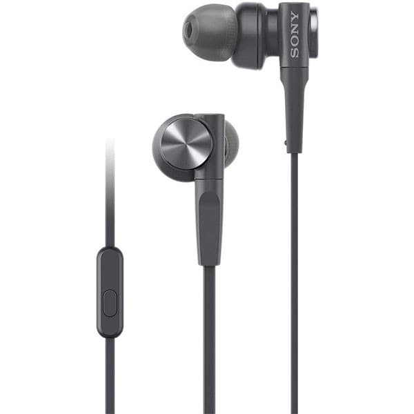 Sony MDR-XB55AP Wired in Ear Headphones with Mic - Black