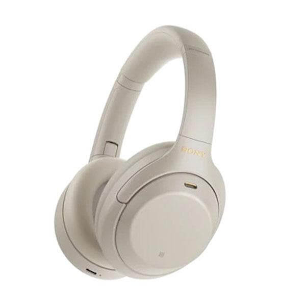 Sony WH-1000XM4 Wireless Noise Cancellation Headphones, Bluetooth Headset with Mic Alexa Voice Control (SILVER)