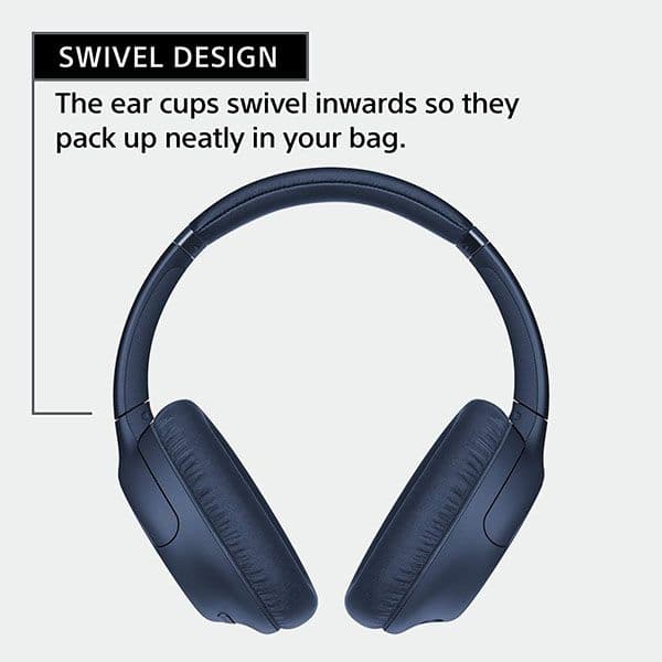 Sony WH-CH710N Noise Cancelling Wireless Headphones - Blue