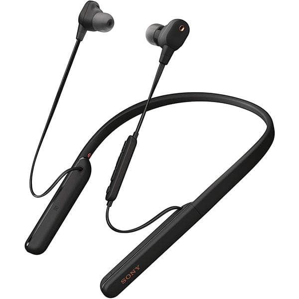 Sony WI-1000XM2 Noise Canceling Wireless Behind-Neck in Ear Headset with mic (BLACK)