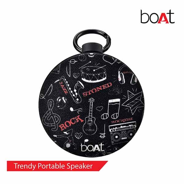 BoAt Stone 260 Portable Wireless 4W Speaker With Power Bass (Black)
