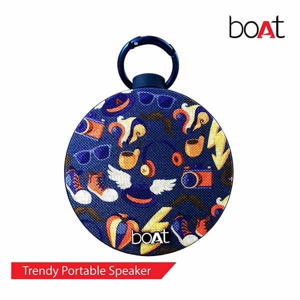 BoAt Stone 260 Portable Wireless 4W Speaker With Power Bass (Royal blue)