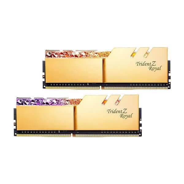 G.skill Trident Z Royal 32GB DDR4 3600MHZ (Gold) Memory Ram