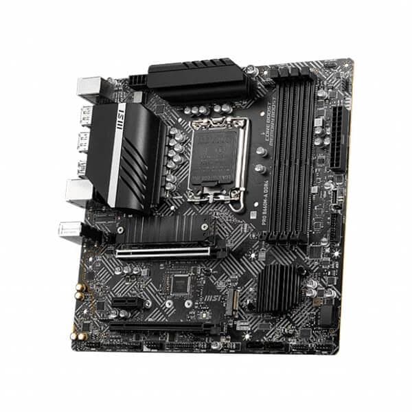 MSI PRO B660M-A DDR4 Intel Motherboard Supports Intel 12th , 13th & 14th Gen Processors