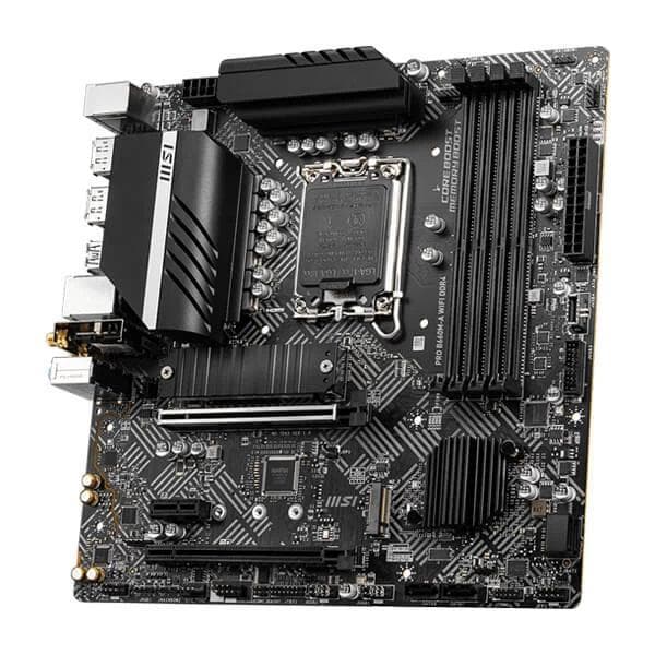MSI Pro B660M-A WIFI DDR4 Intel Motherboard Supports Intel 12th , 13th & 14th Gen Processors