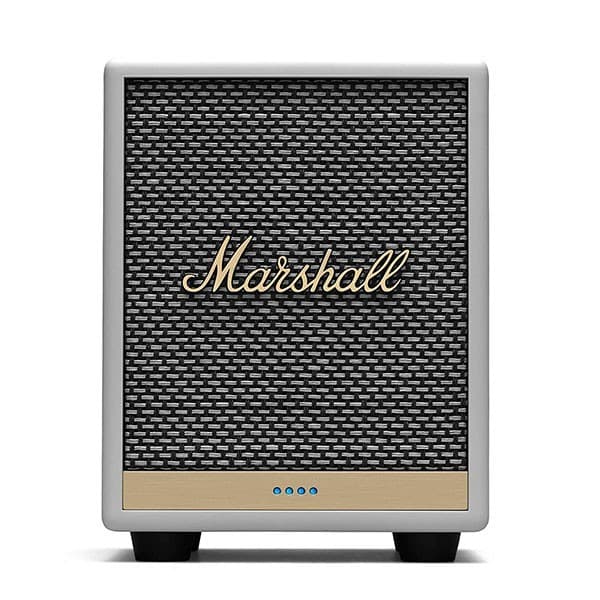Marshall Uxbridge Voice 30W Airplay Multi-Room Wireless Speaker with Alexa Built-in (White)