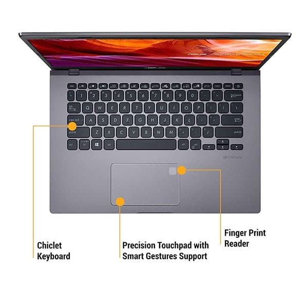 ASUS VivoBook 15 X415FA-BV341T Intel i3-10110U//8G/256G PCIe SSD/Slate GREY/8 GB/Windows 10 Home/14"HD/1Y International Warranty + McAfee/Finger Print + Laptop Bag