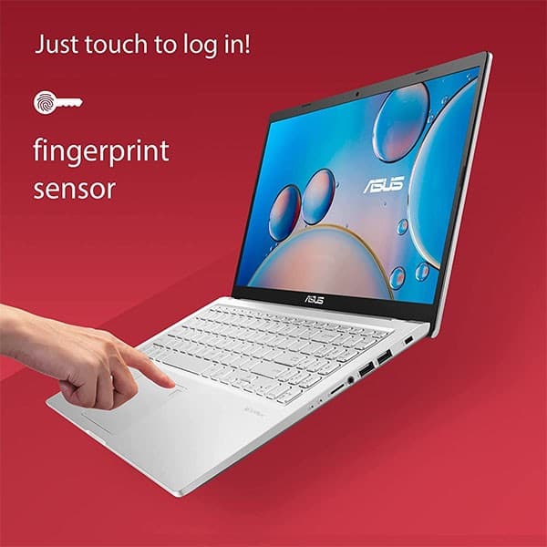 ASUS VivoBook 15 (2021), 15.6-inch (39.62 cm) HD, Dual Core Intel Celeron N4020, Thin and Light Laptop (4GB RAM/256GB SSD/Integrated Graphics/Windows 11 Home/Transparent Silver/1.8 Kg), X515MA-BR011W + Laptop Bag