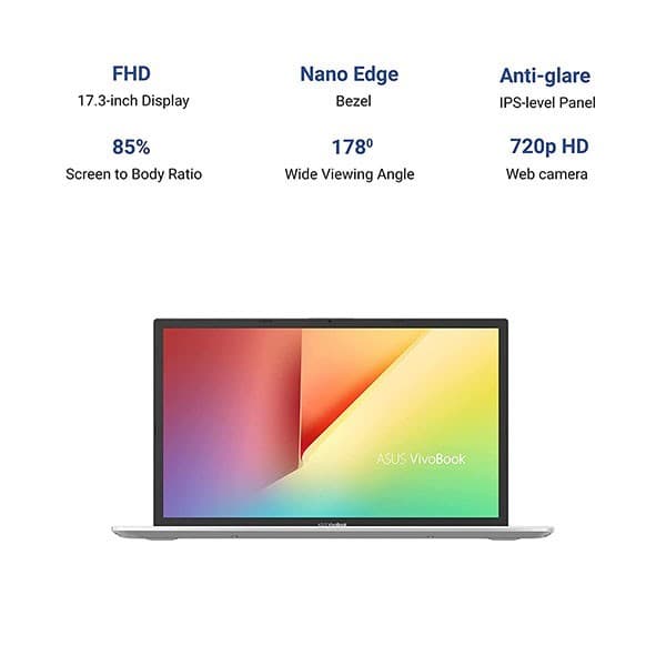 Asus VivoBook 17 X712EA-AU511WS Laptop (11th Gen Core Intel i5/ 16GB/ 1TB 256GB SSD/ Win11 Home)