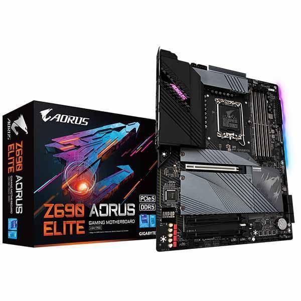 Gigabyte Z690 AORUS ELITE (rev. 1.0) Intel Motherboard Supports Intel 12th, 13th & 14th Gen Processors