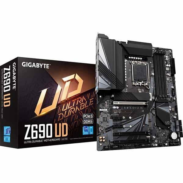 Gigabyte Z690 UD DDR5 Intel Motherboard Supports Intel 12th, 13th & 14th Gen Processors