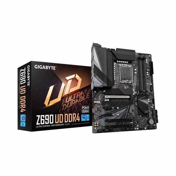 Gigabyte Z690 UD DDR4 Intel Motherboard Supports Intel 12th, 13th & 14th Gen Processors