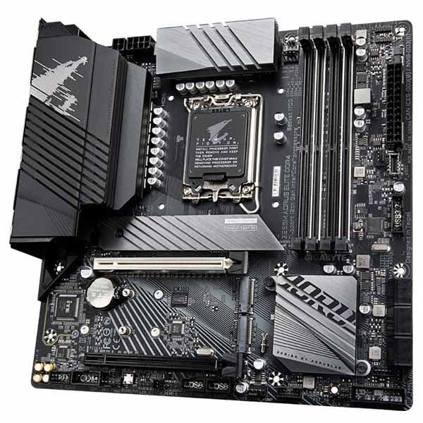 Gigabyte Z690M Aorus Elite DDR4 (rev. 1.0) Intel Motherboard Supports Intel 12th, 13th & 14th Gen Processors