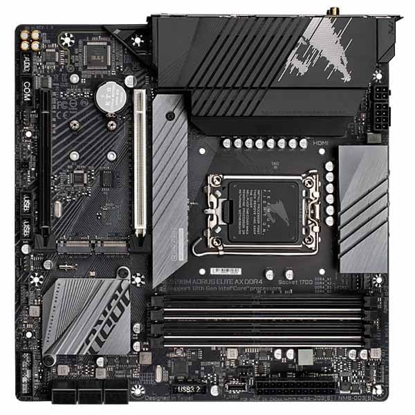 Gigabyte Z690M Aorus Elite AX DDR4 (rev. 1.0) Intel Motherboard Supports Intel 12th, 13th & 14th Gen Processors