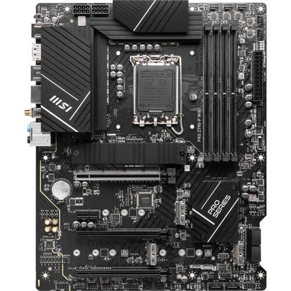 MSI Pro Z790-P WIFI Intel Motherboard Supports Intel 12th , 13th & 14th Gen Processors