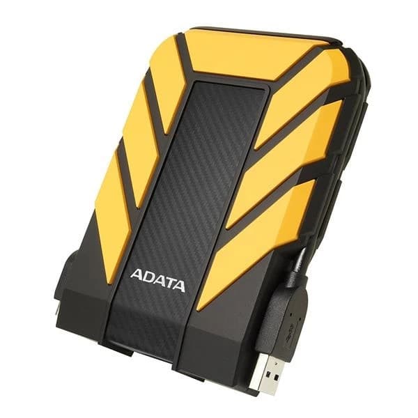 ADATA DURABLE HD710 Pro 2TB External Hard Drive - Yellow