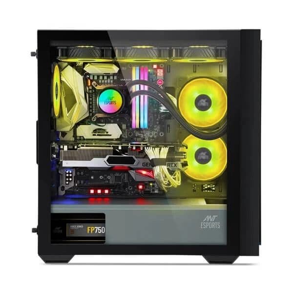 Ant Esports 690 Air ARGB (E-ATX) Cabinet - Black