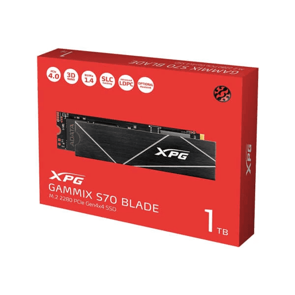 Adata XPG Gammix S70 Blade 512GB M.2 NVMe Gen4 Internal SSD