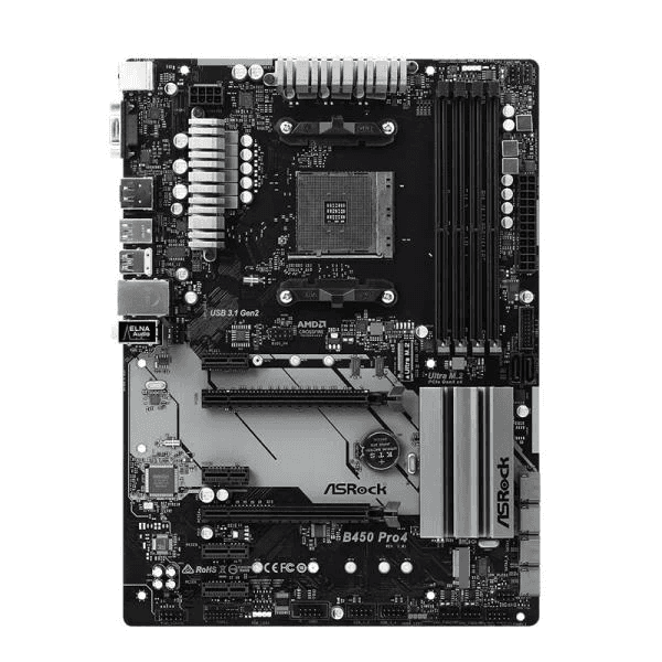 ASRock B450 Pro4 R2.0 Motherboard