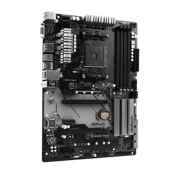ASRock B450 Pro4 R2.0 Motherboard