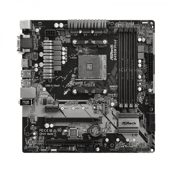 ASRock B450M Pro4 R2.0 Motherboard