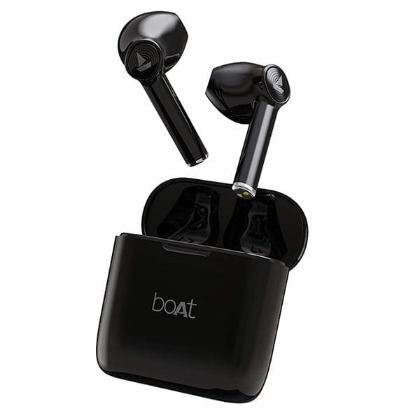 boAt Airdopes 131 Truly Wireless Bluetooth in Ear Earbuds with Mic, Active Black
