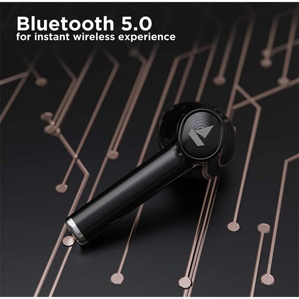 boAt Airdopes 131 Truly Wireless Bluetooth in Ear Earbuds with Mic, Active Black