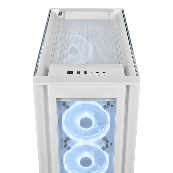 Corsair ICUE 5000X RGB QL Edition Cabinet (White)