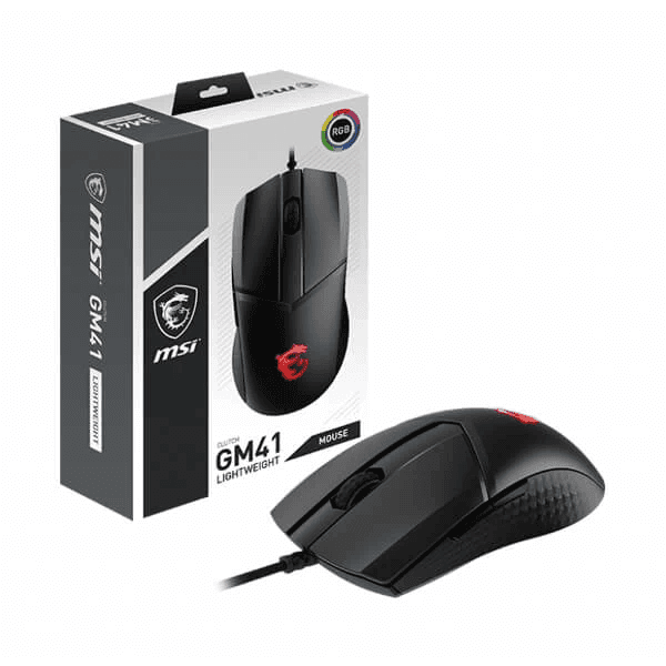 MSI Clutch GM41 Lightweight Wired Gaming Mouse
