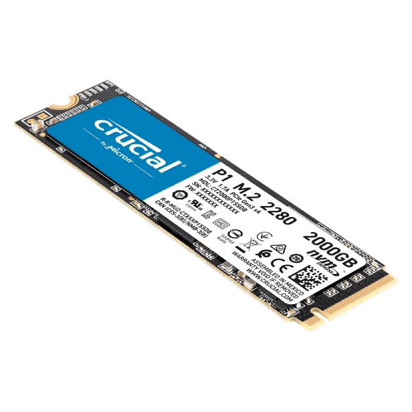 Crucial P1 2tb 3d Nand Nvme Pcie M.2 SSD