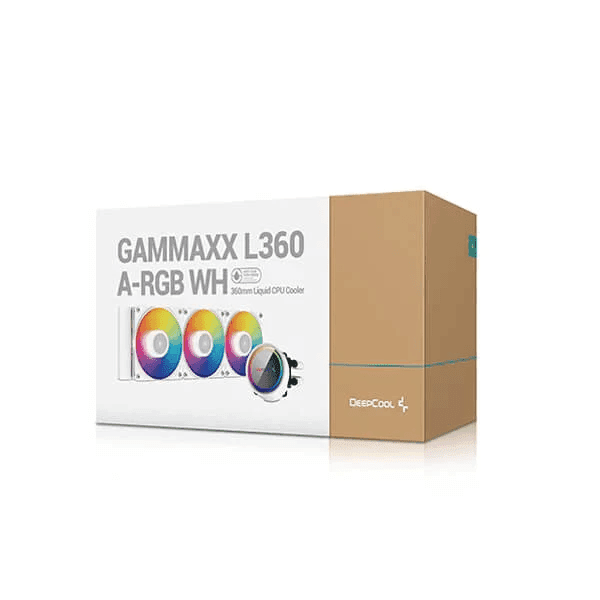 Deepcool Gammaxx L360 ARGB Liquid Cooler - White