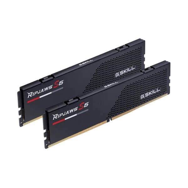 G.Skill Ripjaws S5 32GB (16GBx2) DDR5 5600MHz Desktop RAM (Matte Black)