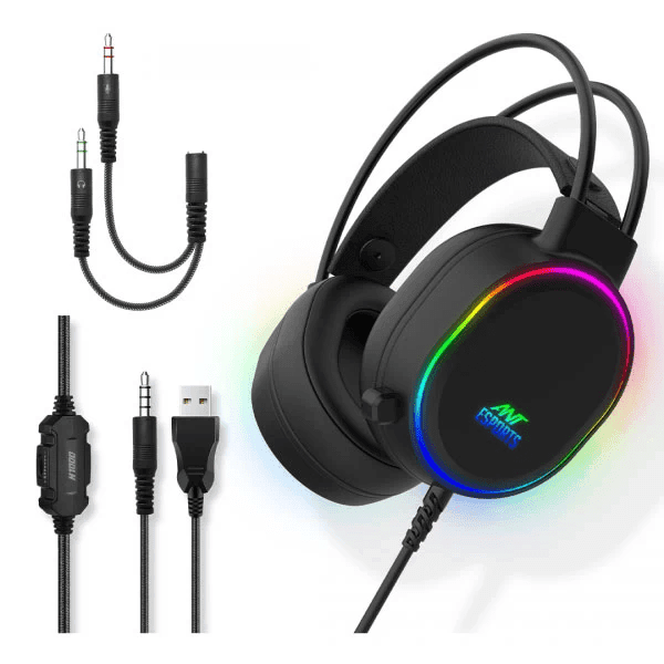 Ant Esports H1000 Wired Gaming Headset with Mic