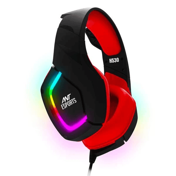 Ant Esports H530 Multi-Platform Pro RGB Gaming Headset - RED