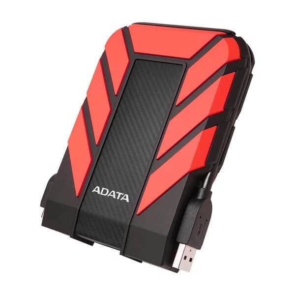 ADATA DURABLE HD710 Pro 2TB External Hard Drive - Red