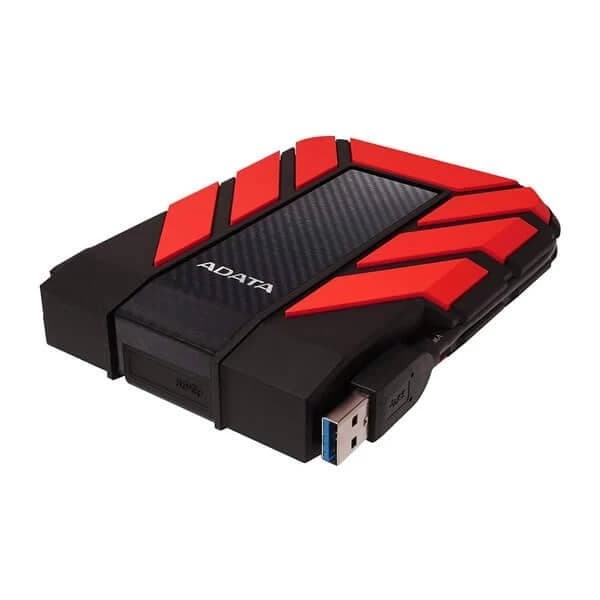 ADATA DURABLE HD710 Pro 2TB External Hard Drive - Red