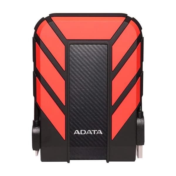 ADATA DURABLE HD710 Pro 2TB External Hard Drive - Red